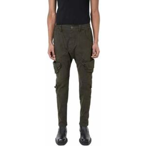 La Haine Inside Us, Heren, Broeken, Groen, Maat: S Katoen,