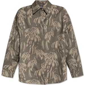 Jacquemus, Dames, Blouses & Shirts, Groen, Maat: S Katoen,