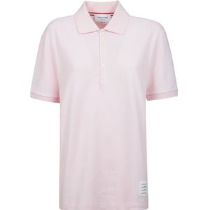 Thom Browne, Heren, Tops, Roze, Maat: M Katoen,
