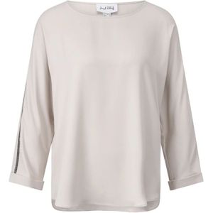 Joseph Ribkoff, Dames, Blouses & Shirts, Grijs, Maat: S Leer,