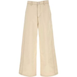 Ami Paris, Heren, Jeans, Wit, Maat: W30 Katoen,