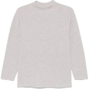Le Tricot Perugia, Dames, Truien, Grijs, Maat: 3XL Wol,