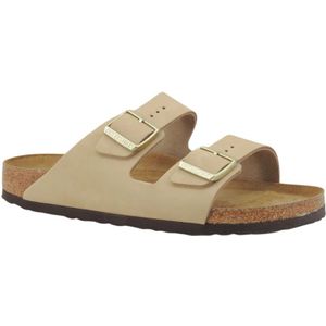 Birkenstock - Arizona BS - Sandalen - Beige - Leer