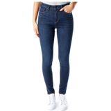 Pepe Jeans - High Waist Skinny Fit Jeans - Blauw - Dames