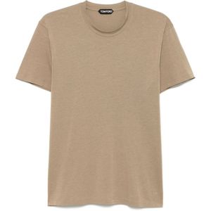 Tom Ford, Heren, Tops, Groen, Maat: 3XL Katoen,