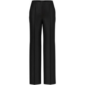 Marc Cain, Dames, Broeken, Zwart, Maat: L
