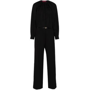 Gucci, Dames, Jumpsuits & Playsuits, Zwart, Maat: M Zijde,