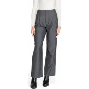 Only, Dames, Broeken, Grijs, Maat: S L32 Viscose,