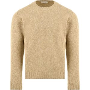Filippo De Laurentiis, Heren, Truien, Beige, Maat: L Wol,