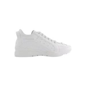 Dsquared2 Witte Sneakers , White , Heren , Maat: 41 EU