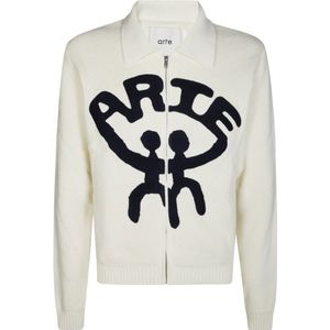 Arte Antwerp, Heren, Truien, Beige, Maat: M