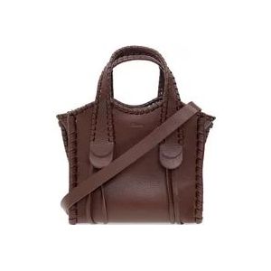 Chloé ‘Mony Small’ schoudertas , Brown , Dames , Maat: ONE Size