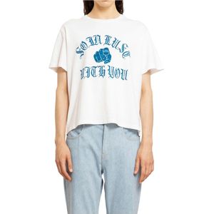 Second/Layer, Dames, Tops, Wit, Maat: L