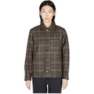 A.p.c., Dames, Jassen, Veelkleurig, Maat: M Wol,