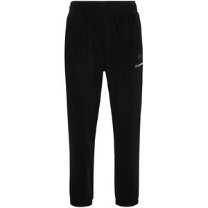 Plein Sport, Heren, Broeken, Zwart, Maat: L Katoen,