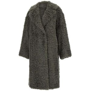 Stand Studio, Dames, Jassen, Grijs, Maat: S