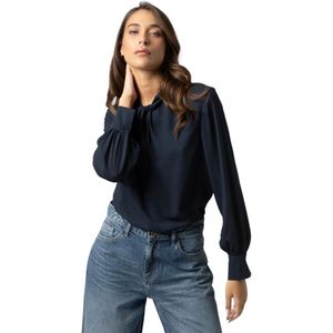 Kocca, Dames, Blouses & Shirts, Blauw, Maat: L Zijde,