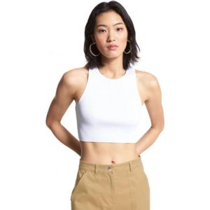 Michael Kors, Dames, Tops, Wit, Maat: XS Viscose,