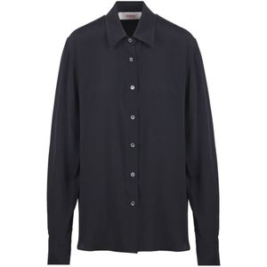 Jucca, Dames, Blouses & Shirts, Zwart, Maat: XS