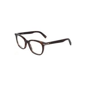 Dior Vierkant Frame Zwarte Bril S20I , Brown , unisex , Maat: 52 MM