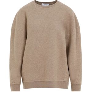 Max Mara, Dames, Truien, Beige, Maat: M Jersey,