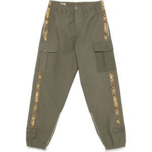 Dries Van Noten, Heren, Broeken, Groen, Maat: L