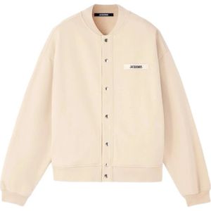 Jacquemus, Heren, Truien, Beige, Maat: XL