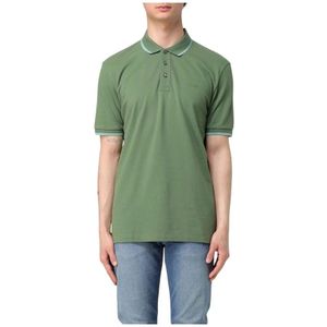 Hugo, Heren, Tops, Groen, Maat: 3XL Katoen,