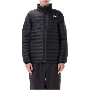 The North Face, Heren, Jassen, Zwart, Maat: L Nylon,