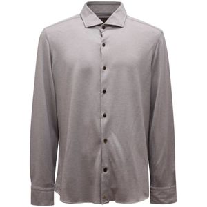 Sonrisa, Heren, Overhemden, Grijs, Maat: L