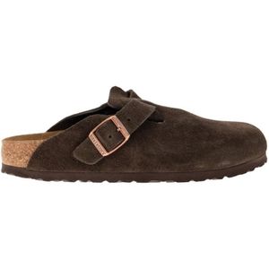 Birkenstock, Heren, Schoenen, Bruin, Maat: 44 EU Suède,