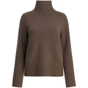 Max Mara, Dames, Truien, Bruin, Maat: M Wol,