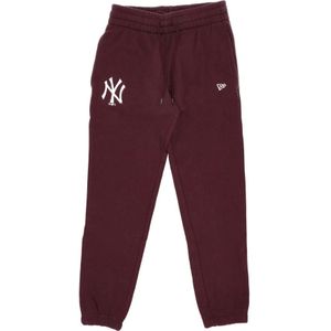 New Era, Heren, Broeken, Bruin, Maat: L Katoen,