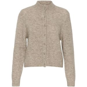 Gestuz Gebreid vest 'Debbie'  sand