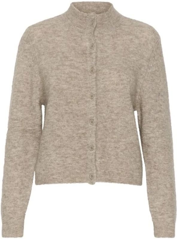 Gestuz Gebreid vest 'Debbie'  sand