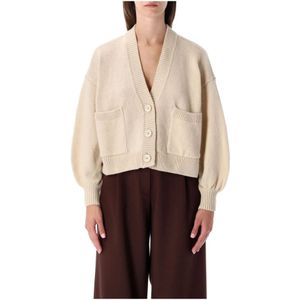 Sessun, Dames, Truien, Beige, Maat: S Wol,