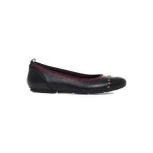 Hogan Stijlvolle Glitter Ballerina`s , Black , Dames , Maat: 36 1/2 EU