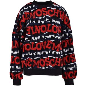 Love Moschino, Dames, Sweatshirts & Hoodies, Veelkleurig, Maat: L