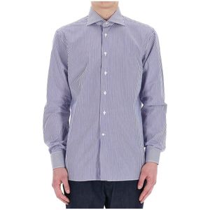 Borriello Napoli, Heren, Overhemden, Wit, Maat: S