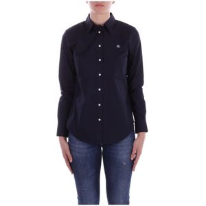 Blouse - JAMELKO - Effen - Klassieke Blouse - Lange Mouw - Normale Pasvorm