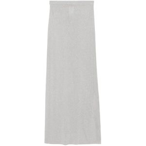 Tom Ford, Dames, Rokken, Grijs, Maat: M Zijde,