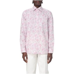 Etro, Heren, Overhemden, Veelkleurig, Maat: XL Katoen,