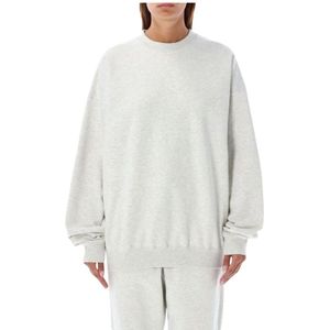 Y-3, Heren, Sweatshirts & Hoodies, Grijs, Maat: S Katoen,