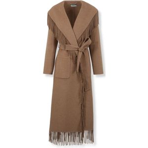 Simkhai, Dames, Mantels, Bruin, Maat: M Wol,