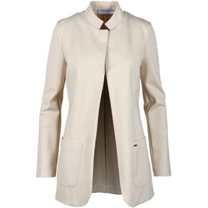Kaos, Dames, Jassen, Beige, Maat: L Viscose,