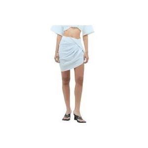 Jacquemus Skirts , White , Dames , Maat: S