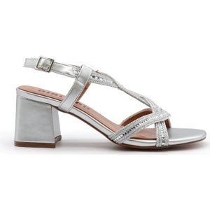 Bibi Lou, Dames, Schoenen, Grijs, Maat: 38 EU Leer,