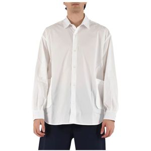 Roberto Collina, Heren, Overhemden, Beige, Maat: L Katoen,