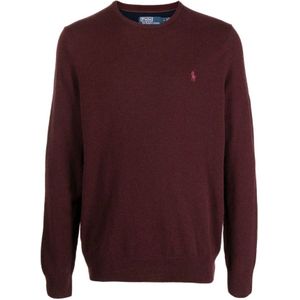 Polo Ralph Lauren, Heren, Truien, Bruin, Maat: S Wol,