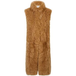 Eleventy, Dames, Jassen, Bruin, Maat: 2XS Kasjmier,